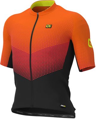 Alé Graphics PRR Delta Jersey - Black-Red-Fluro Orange - XS, Black-Red-Fluro Orange